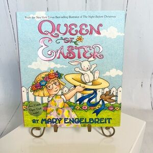 Mary Engelbreit Queen of Easter Hard back Book First Edition with Paper Doll